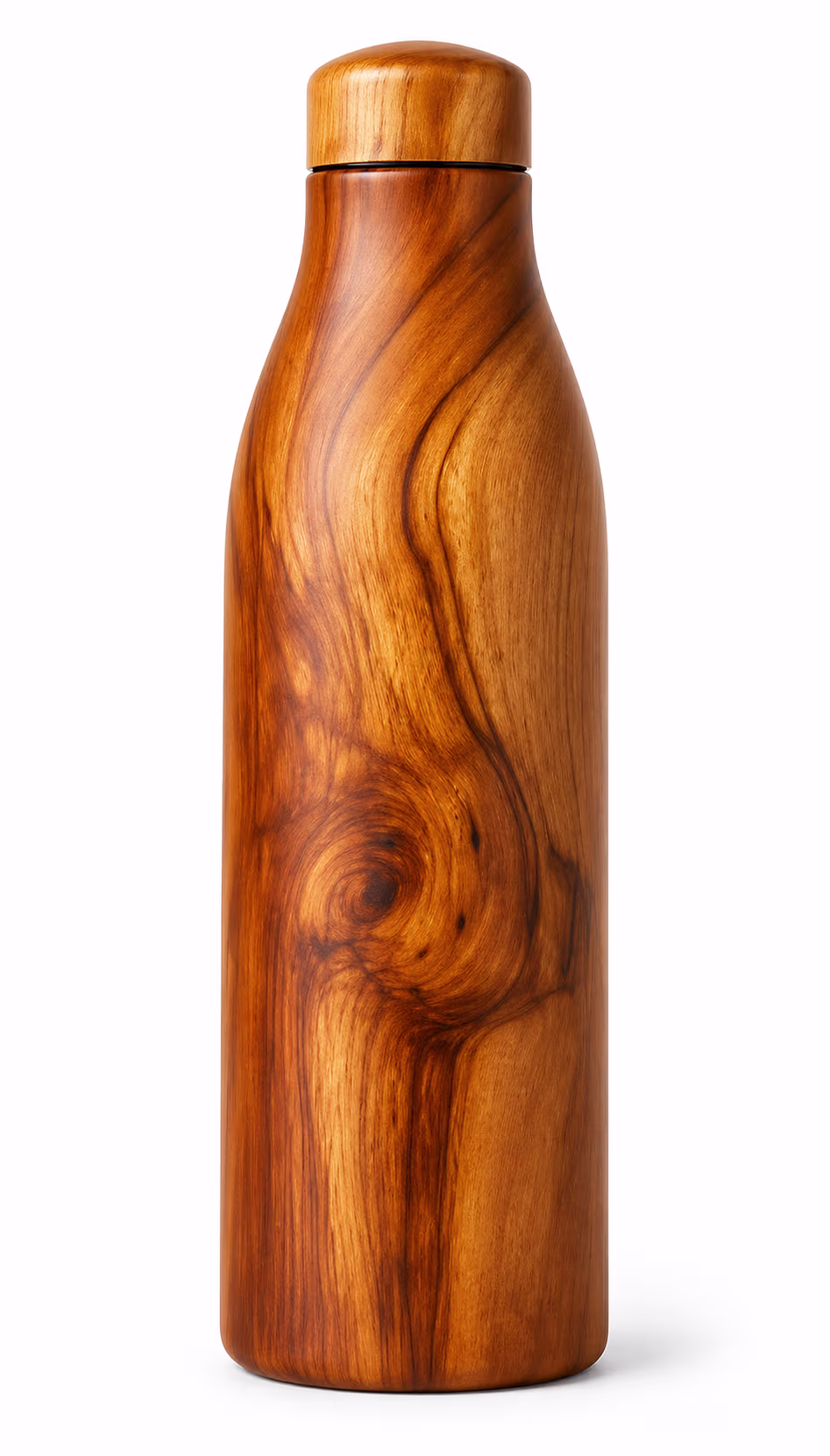 Artisanal Diamond Textured Copper Water Bottle (1000ml)